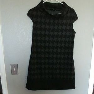 Express Houndstooth Mini Dress